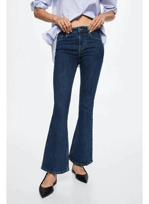 Blugi bootcut albastru MANGO femeie