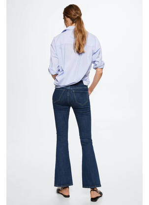 Blugi bootcut albastru MANGO femeie