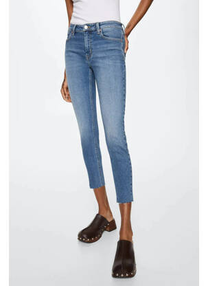 Blugi skinny albastru MANGO femeie