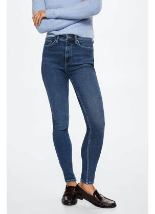 Blugi skinny albastru MANGO femeie