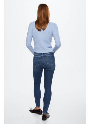 Blugi skinny albastru MANGO femeie