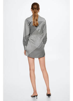 Rochie scurtă alb MANGO femeie