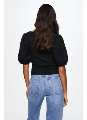 Top negru MANGO femeie
