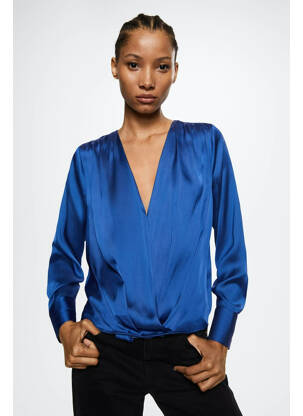 Cămașă albastru MANGO femme