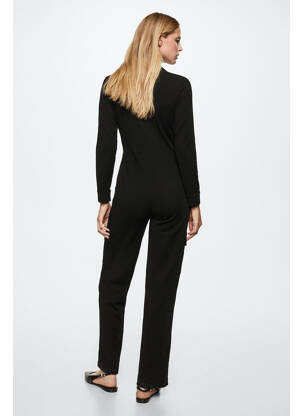 Salopetă-pantalon negru MANGO femeie