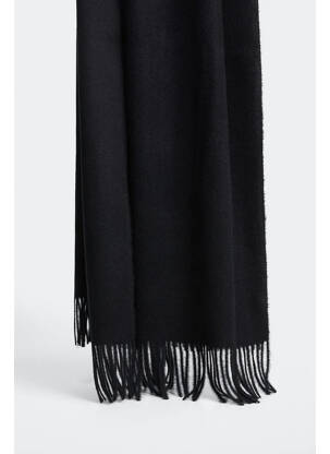 Eșarfă negru MANGO femeie