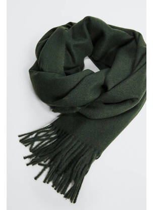 Eșarfă verde MANGO femeie