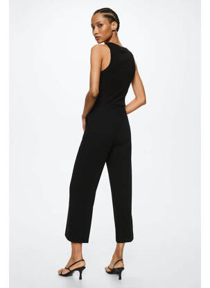 Pantalon 7/8 negru MANGO femeie