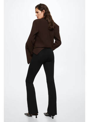 Pantalon evazat negru MANGO femeie