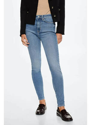 Blugi skinny albastru MANGO femeie