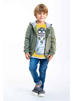 Blugi cu croială slim albastru GARCIA băiat