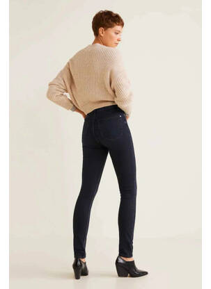 Blugi skinny albastru MANGO femeie