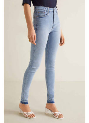 Blugi skinny albastru MANGO femeie