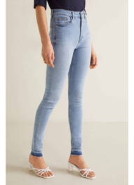 Blugi skinny albastru MANGO femeie