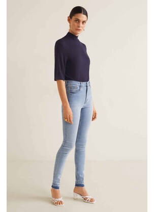 Blugi skinny albastru MANGO femeie