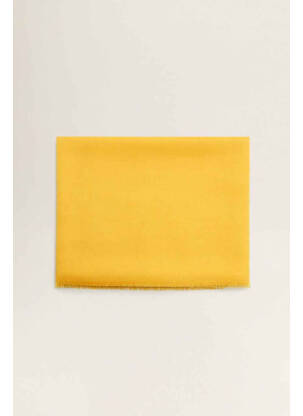 Eșarfă galben MANGO femeie