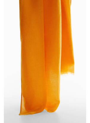 Eșarfă galben MANGO femeie