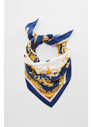 Eșarfă albastru MANGO femeie