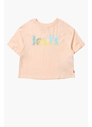 Tricou portocalie LEVI'S fată