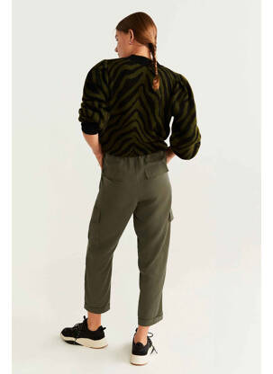 Pantalon cargo verde MANGO femeie