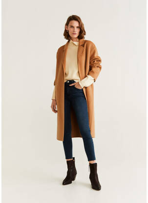 Blugi skinny albastru MANGO femeie