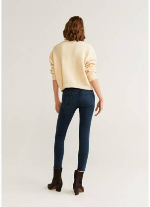 Blugi skinny albastru MANGO femeie