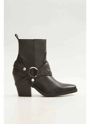 Botine/ghete negru MANGO femeie