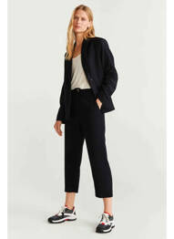 Pantalon 7/8 negru MANGO femme