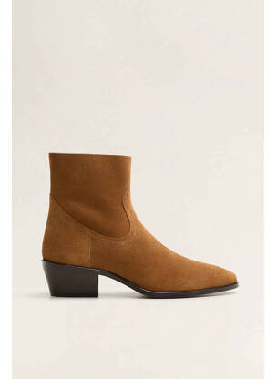 Botine/ghete maro MANGO femeie