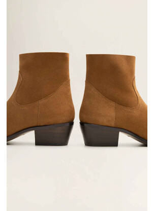 Botine/ghete maro MANGO femeie