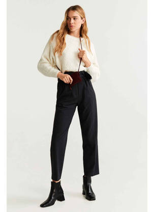 Pantalon evazat gri MANGO femeie