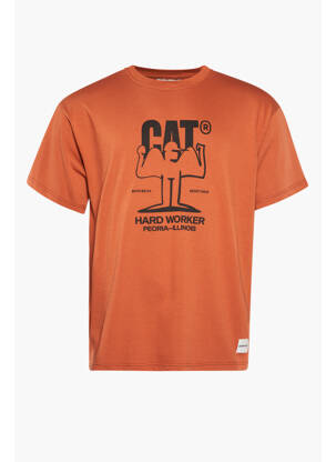Tricou portocalie CATERPILLAR bărbat