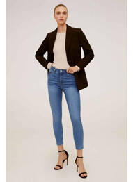 Blugi skinny albastru MANGO femme