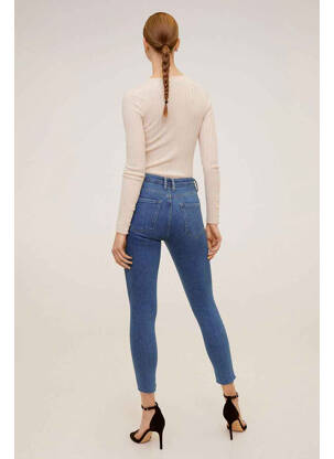 Blugi skinny albastru MANGO femeie