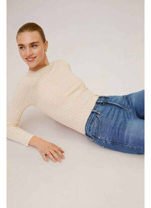 Blugi skinny albastru MANGO femeie
