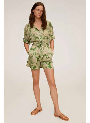 Bermudă verde MANGO femeie