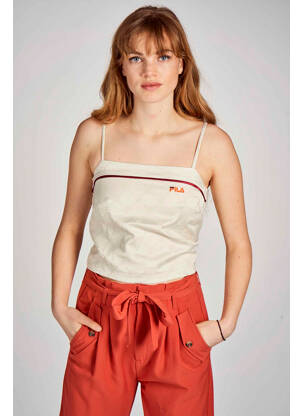 Tricou bej FILA femeie
