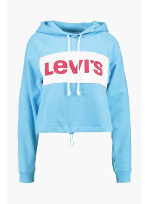 Hanorac cu glugă alb LEVI'S femeie