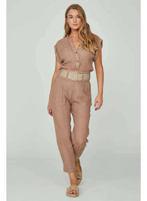 Pantalon slim bej NÜ femeie