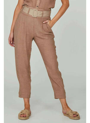 Pantalon slim bej NÜ femeie