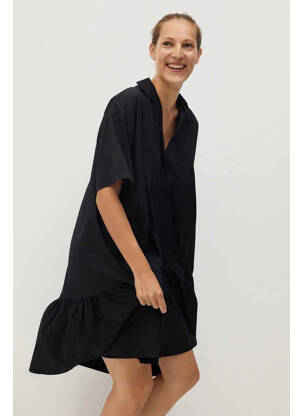 Rochie scurtă negru MANGO femeie