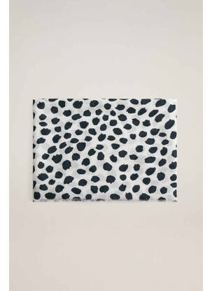 Eșarfă alb MANGO femeie