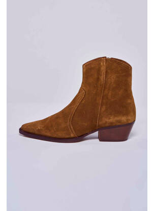 Botine/ghete maro MANGO femeie
