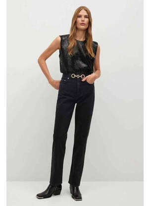 Top negru MANGO femeie