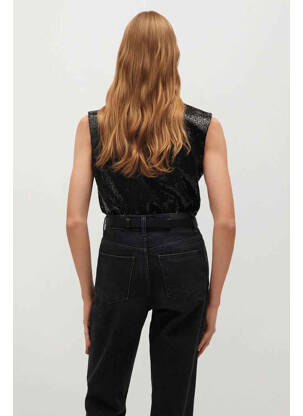 Top negru MANGO femeie
