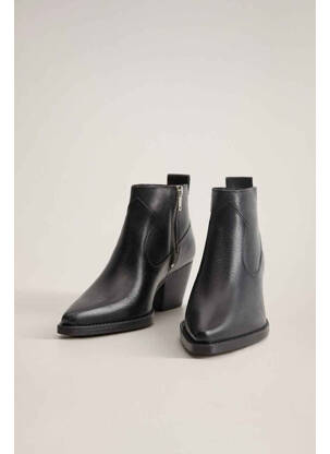 Botine/ghete negru MANGO femeie