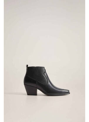 Botine/ghete negru MANGO femeie