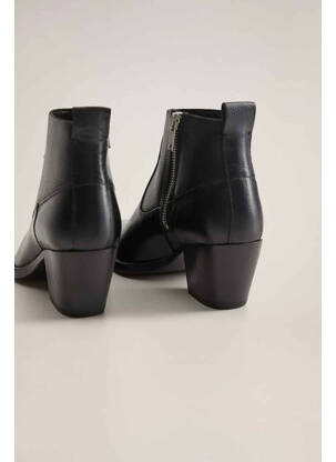 Botine/ghete negru MANGO femeie