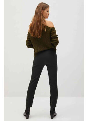 Pantalon chino bej MANGO femeie