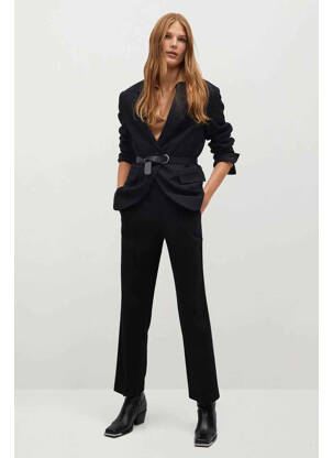 Pantalon chino negru MANGO femeie